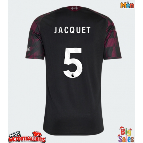 Liverpool Jeremy Jacquet #5 Replica Third Stadium Shirt 2026-27 Short Sleeve